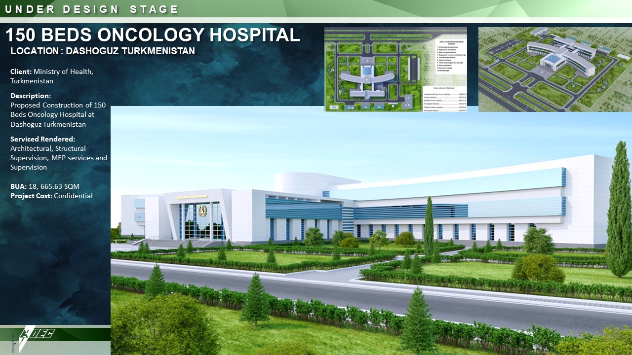 150 BEDS ONCOLOGY HOSPITAL