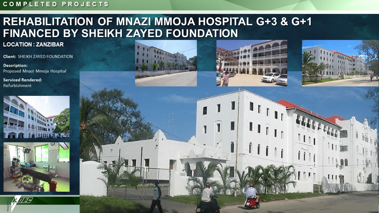 G+3, 300 Beds Mnazi_Mmoja_Hospital,Zanzibar